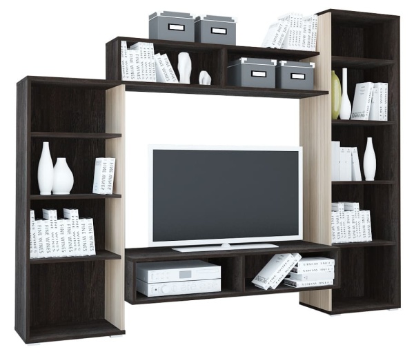 Гостиная Рио Дуб Кантерберри-Сонома (Ш-2000 х В-1642 х Г-446 мм)